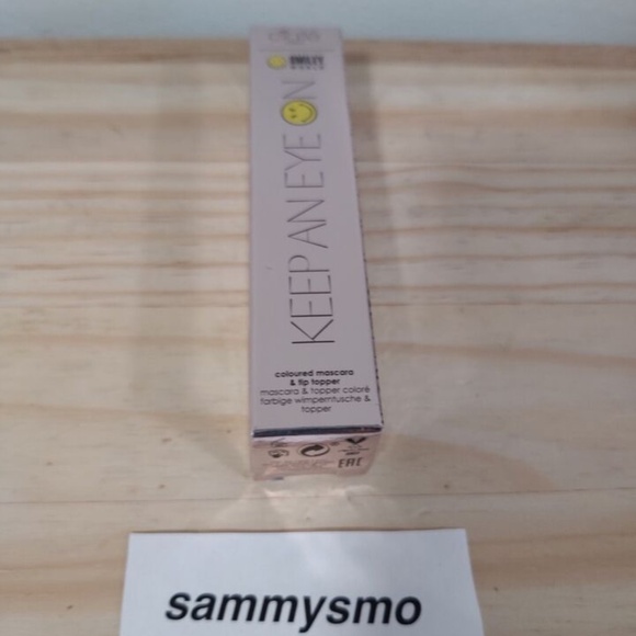 $3 Ciate London Keep An Eye On, Smiley World Colored Mascara - Be Bold Turquoise - Picture 1 of 4